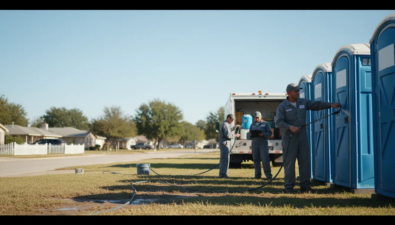 Long-Term Portable Toilet Rental in Dutchtown, MO near me